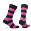 Norfolk Socks Salthouse Stripe-C Bamboo Rich Sock Cerise